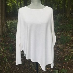 Asymmetrical Sweater - Ivory